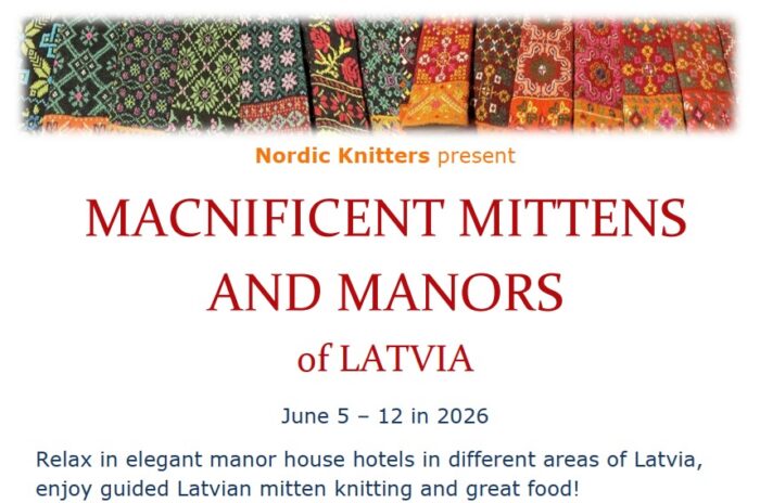 #245: Magnificent Mitten Knitting and Manors of Latvia Tour - single room