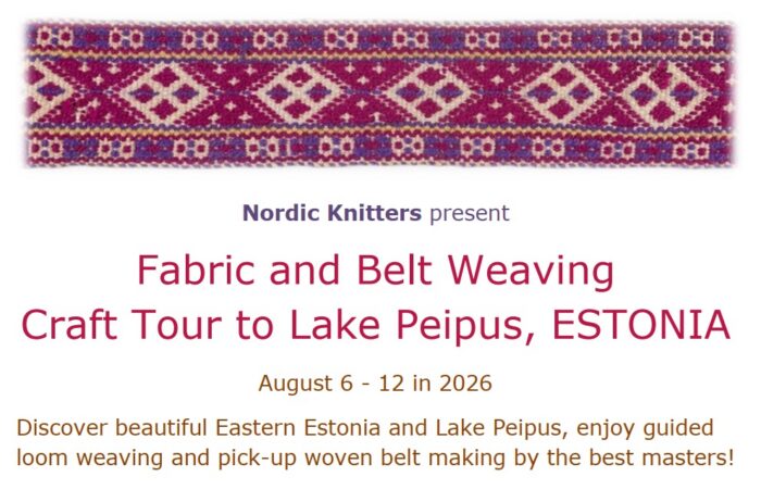 #248: Fabric and Belt Weaving Craft Tour to Lake Peipus, ESTONIA - double room