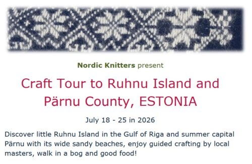 #250: Handicraft Tour to Ruhnu Island and Pärnu County, ESTONIA - double room