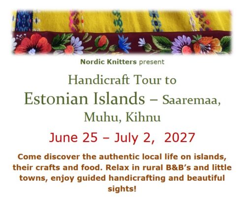 #280: Handicraft Tour to Estonian Islands - Saaremaa, Muhu, Kihnu - double room